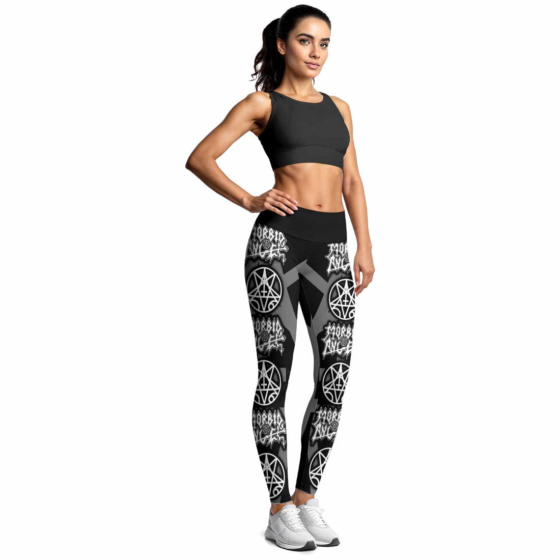 Morbid Angel Abominations of Desolation Women's Leggings - lifestyle view