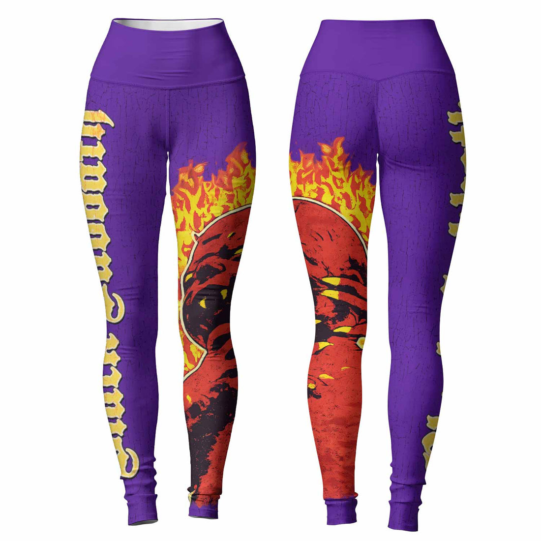 Born Again Black Sabbath Women's Leggings - lifestyle view