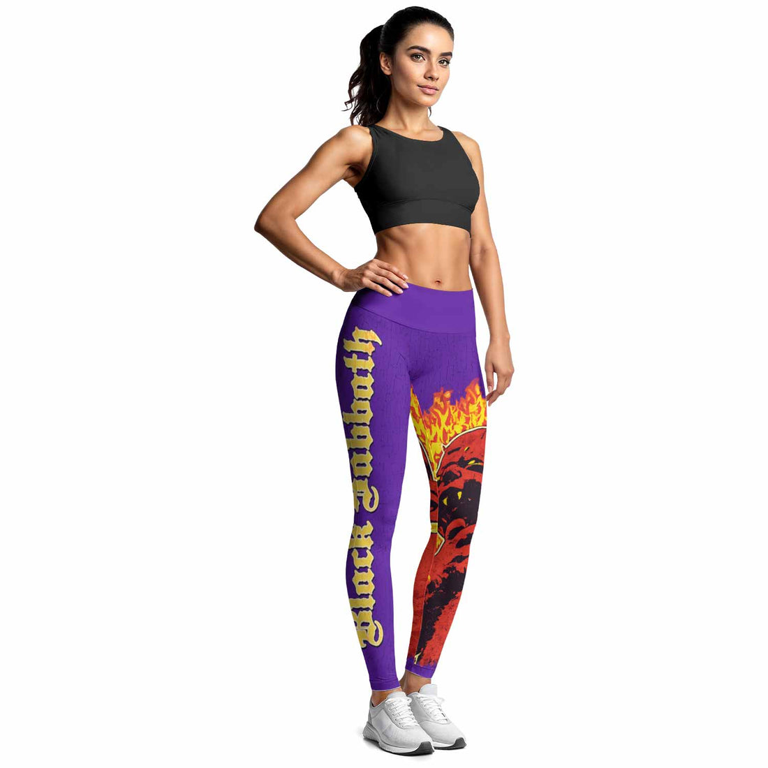 Born Again Black Sabbath Women's Leggings - lifestyle view