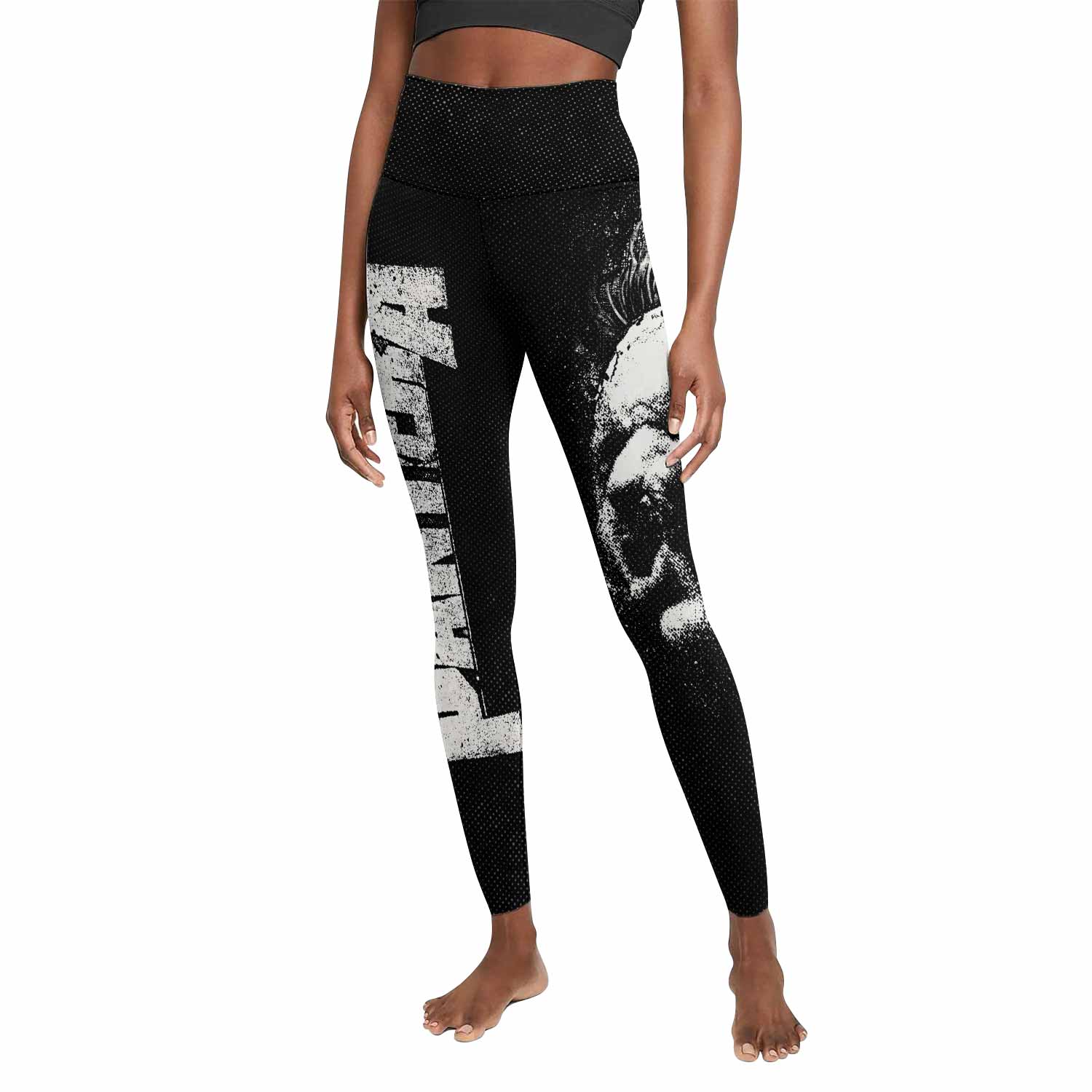 Vulgar Display of Power Pantera Women's Leggings - front view mockup