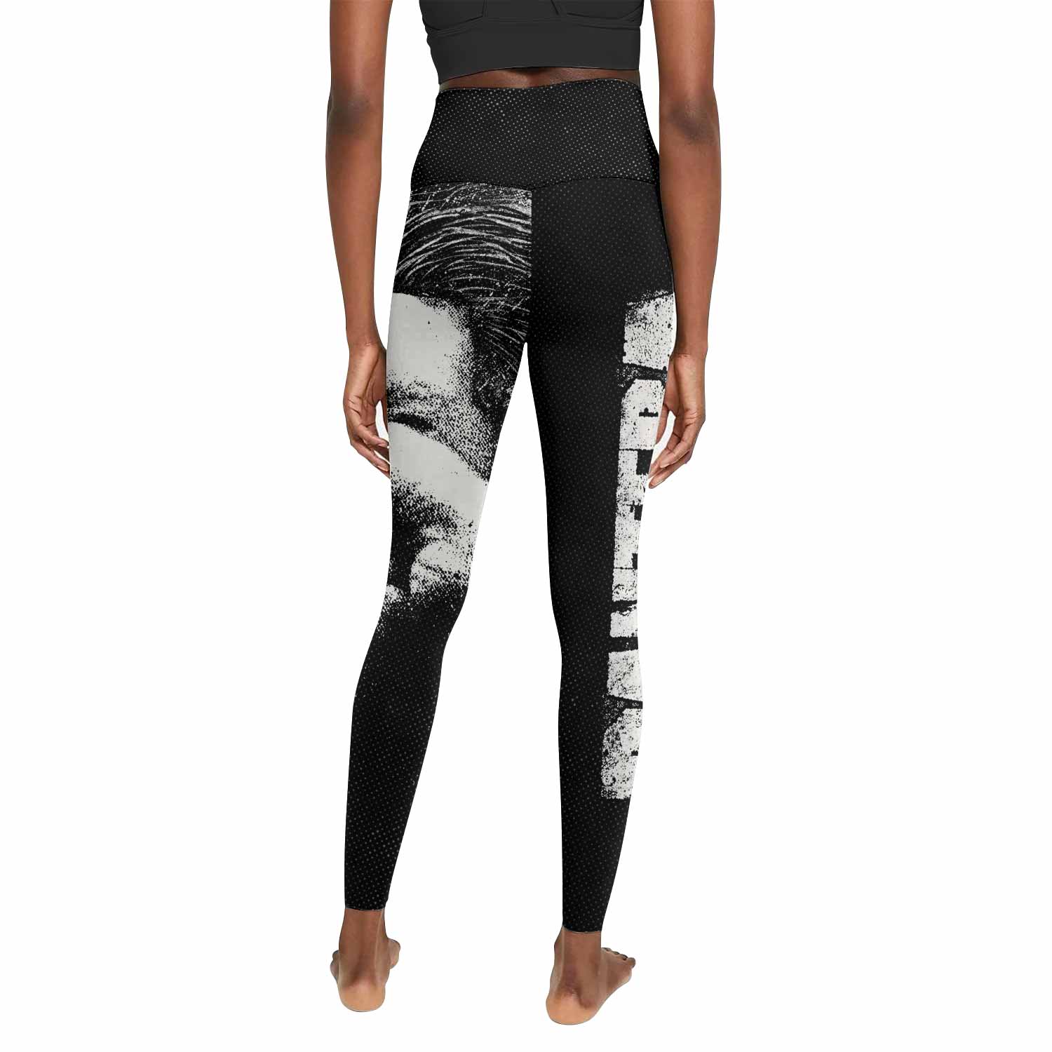 Vulgar Display of Power Pantera Women's Leggings - back view mockup