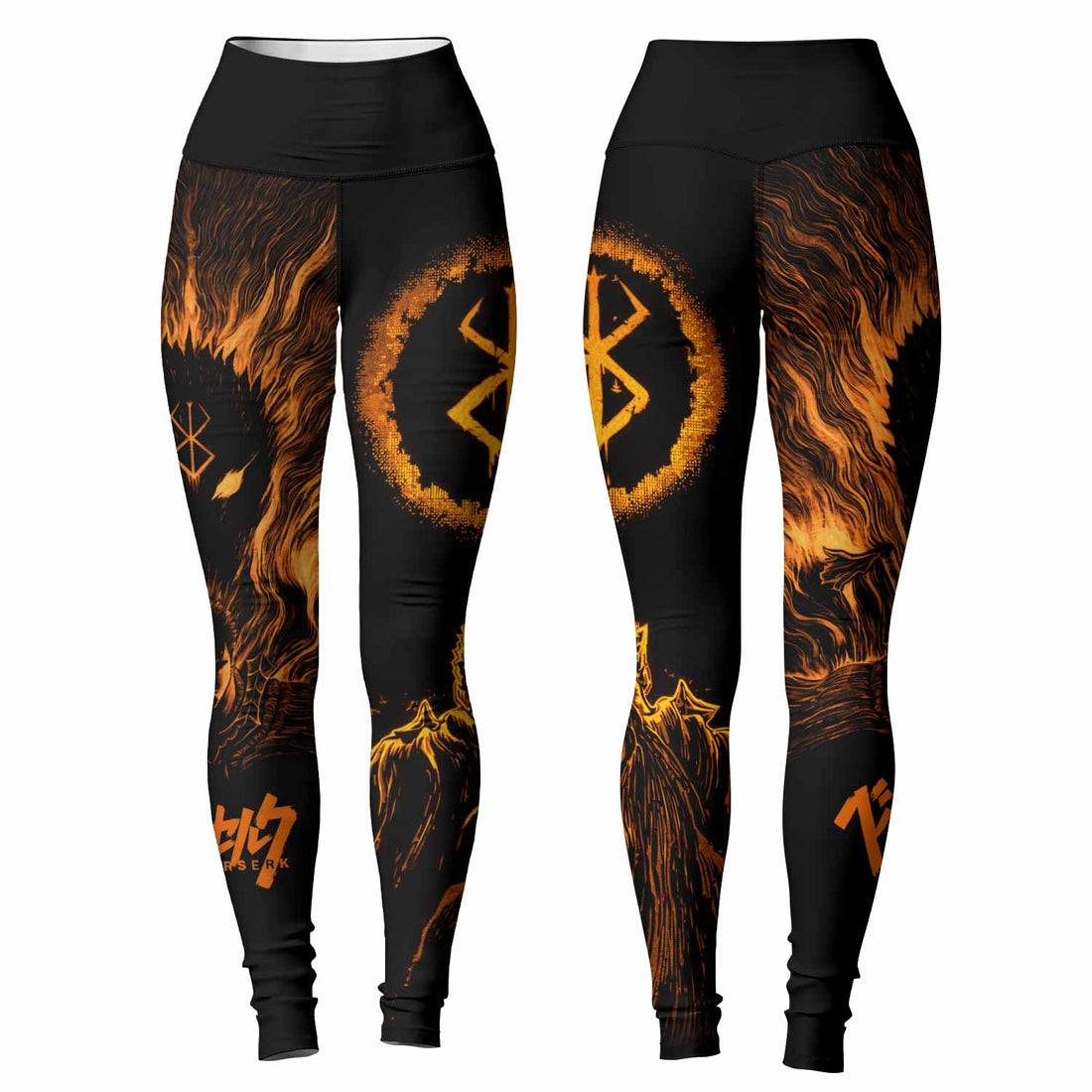 Beast of Darkness Berserk Women's Leggings - lifestyle view