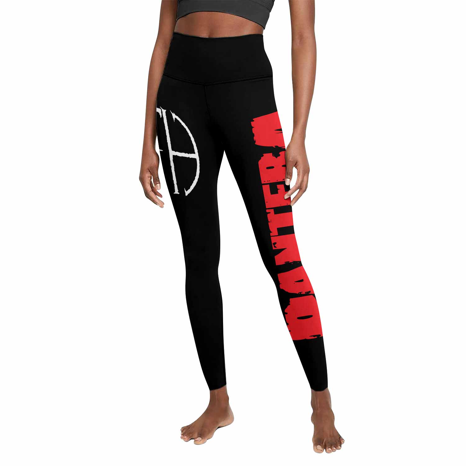 Pantera Cowboys From Hell Logo Women's Leggings - front view mockup