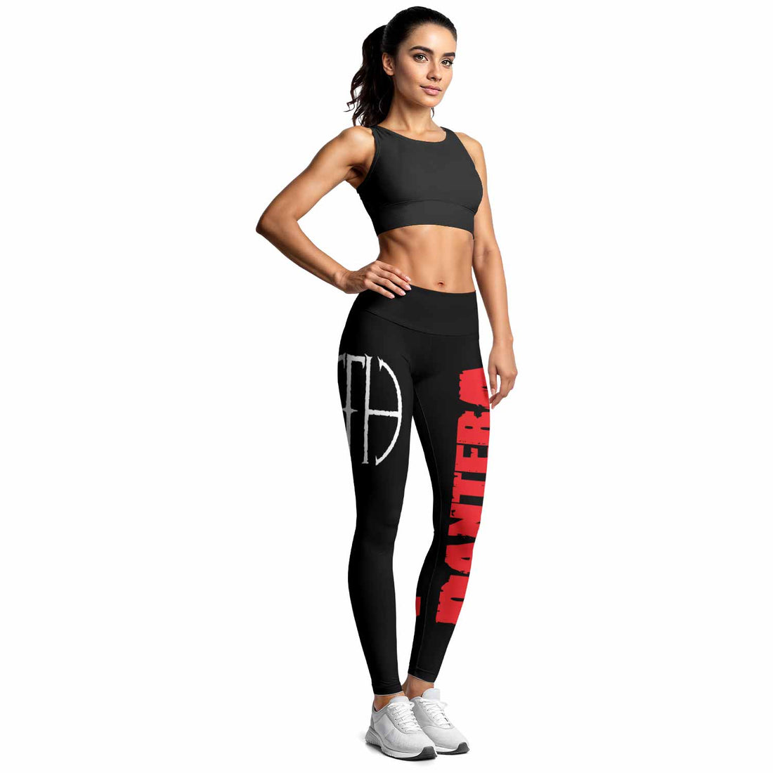 Pantera Cowboys From Hell Logo Women's Leggings - lifestyle view