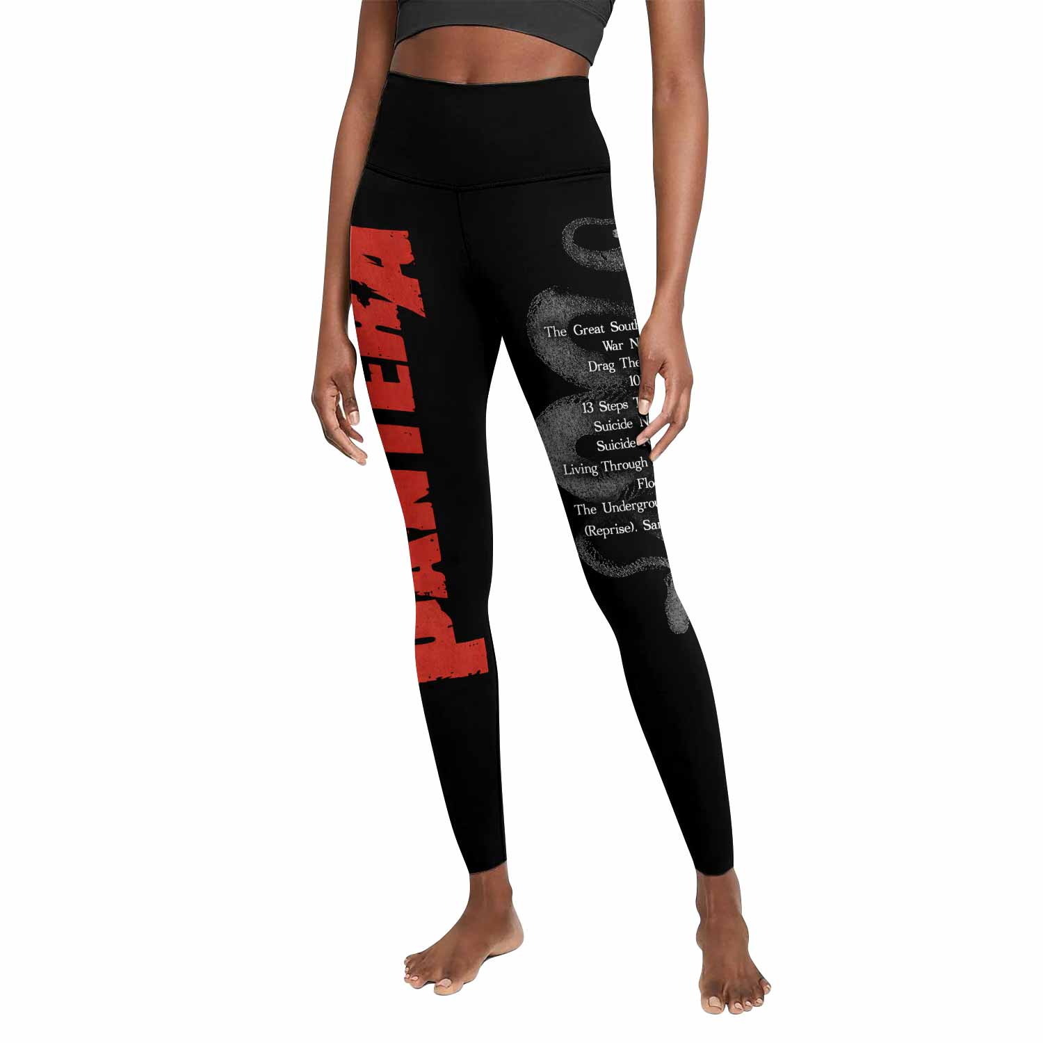 Pantera The Great Southern Trendkill Women's Leggings - front view mockup