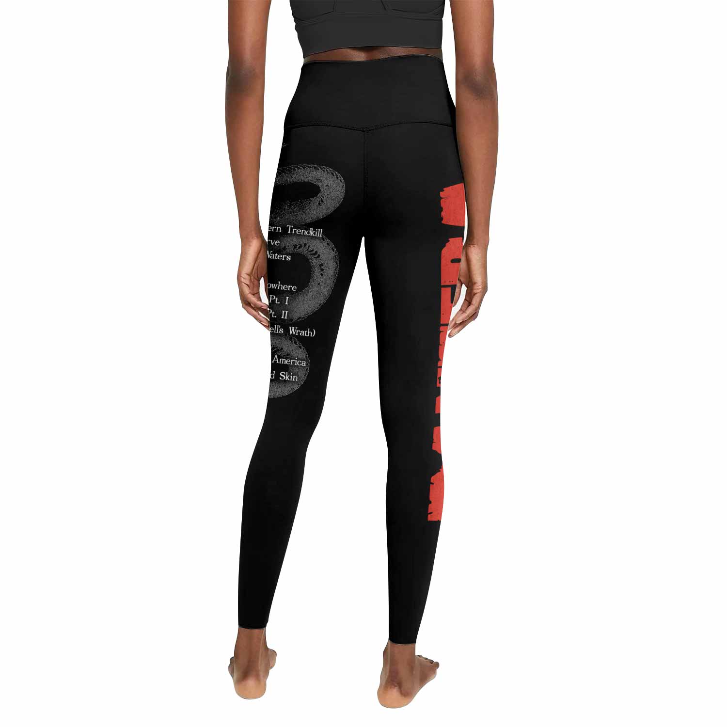 Pantera The Great Southern Trendkill Women's Leggings - back view mockup