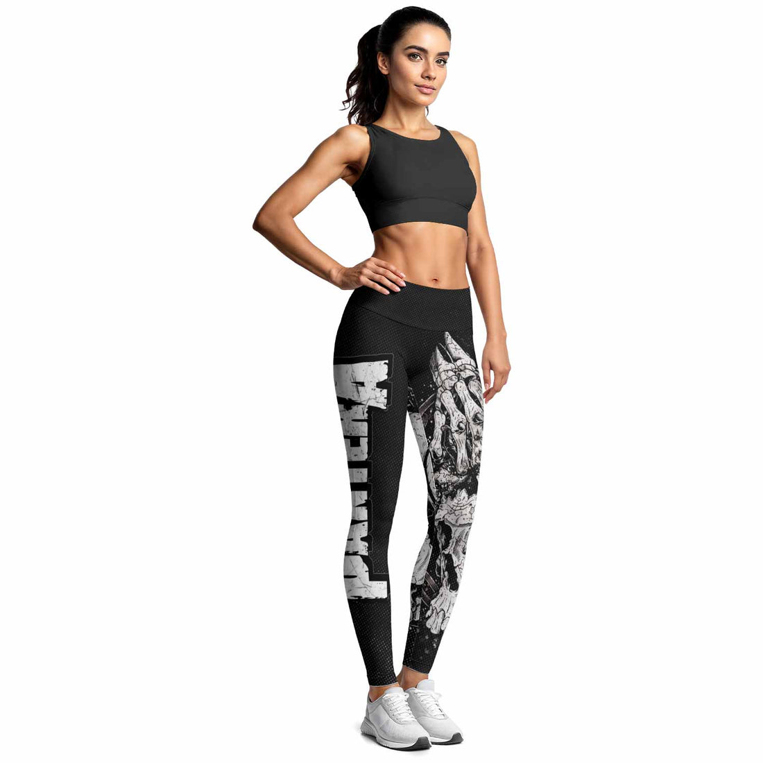 Pantera Walk Skull Women's Leggings - lifestyle view