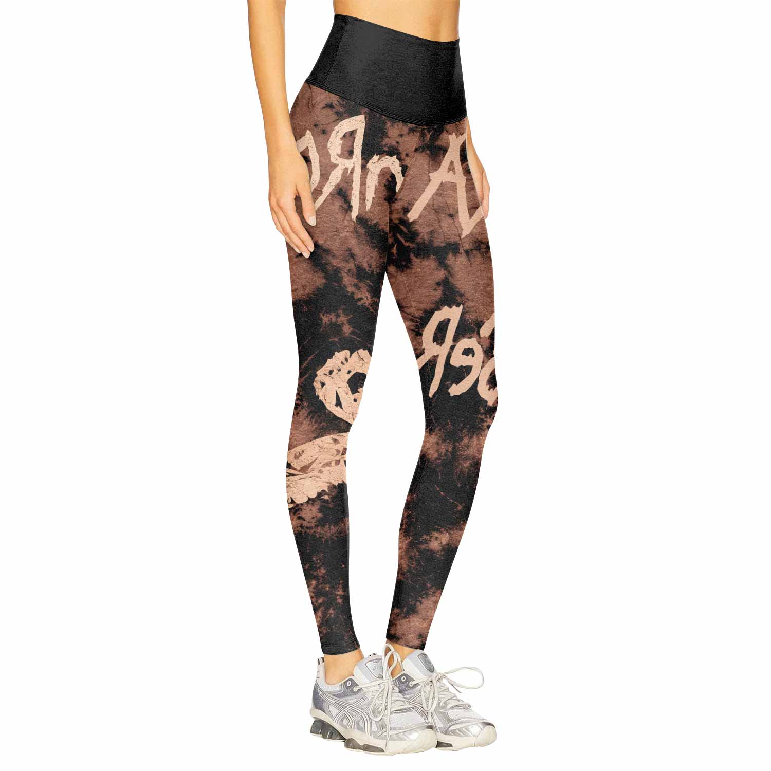 Korn Are You Ready Women's Leggings - right side mockup