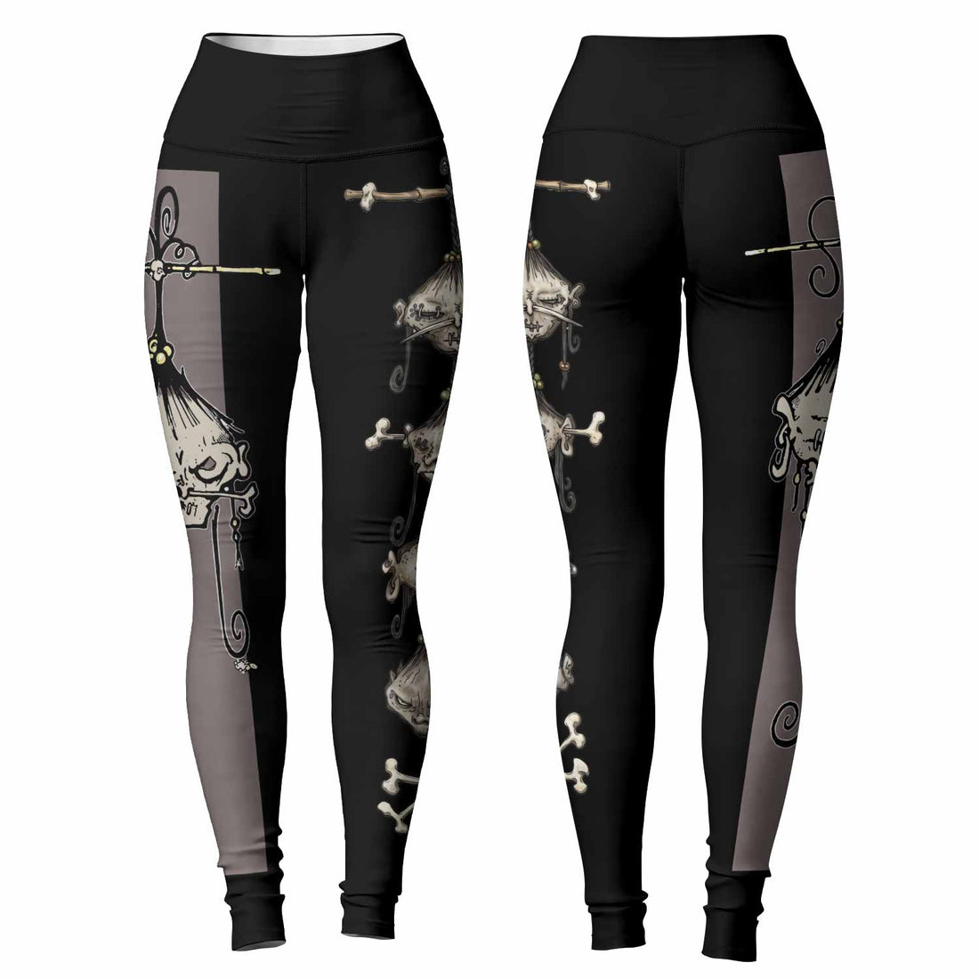Korn Gothic Spine Women's Leggings - lifestyle view