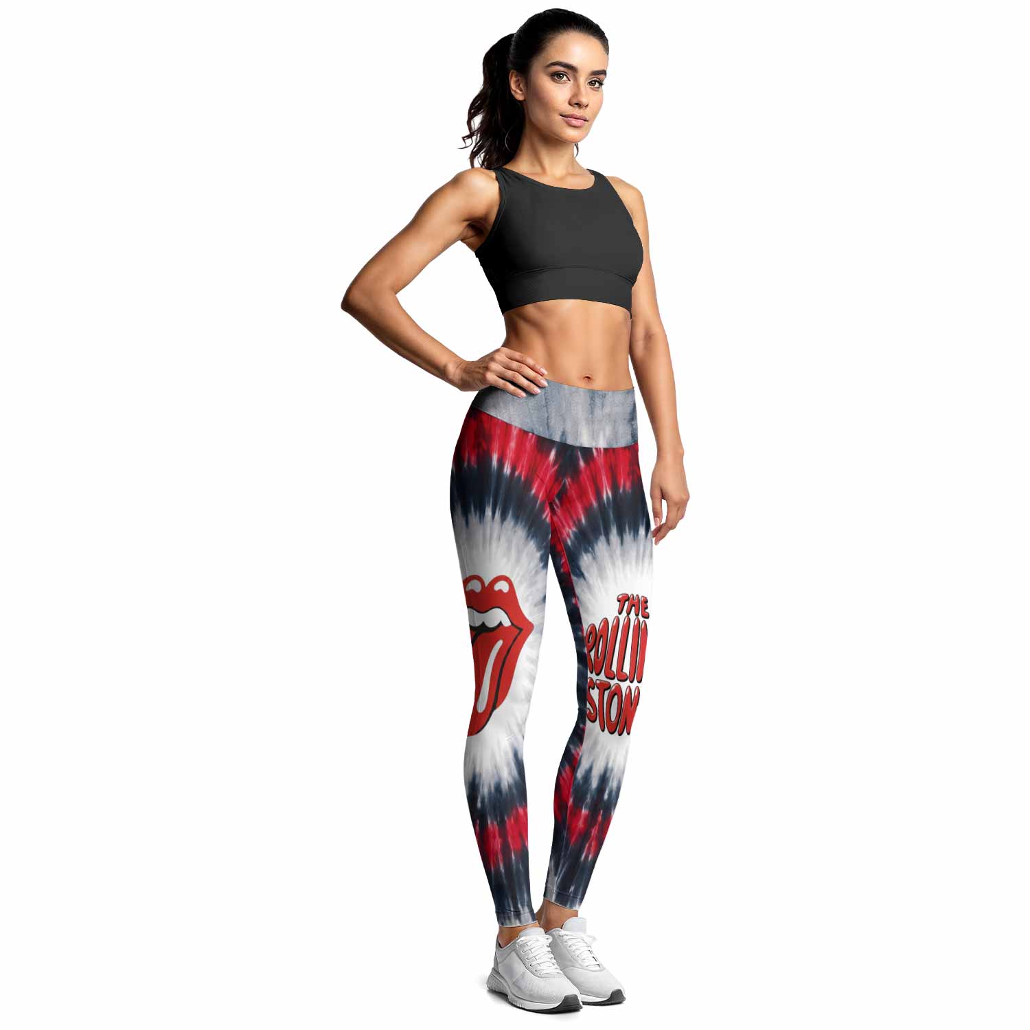 The Rolling Stones Women's Leggings - lifestyle view