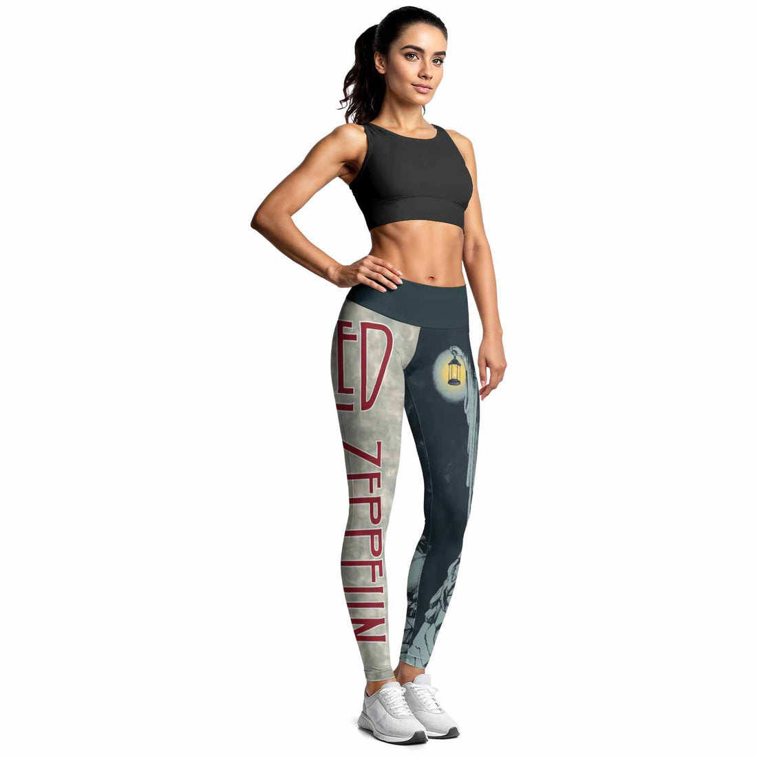 Led Zeppelin The Hermit Women's Leggings - lifestyle view