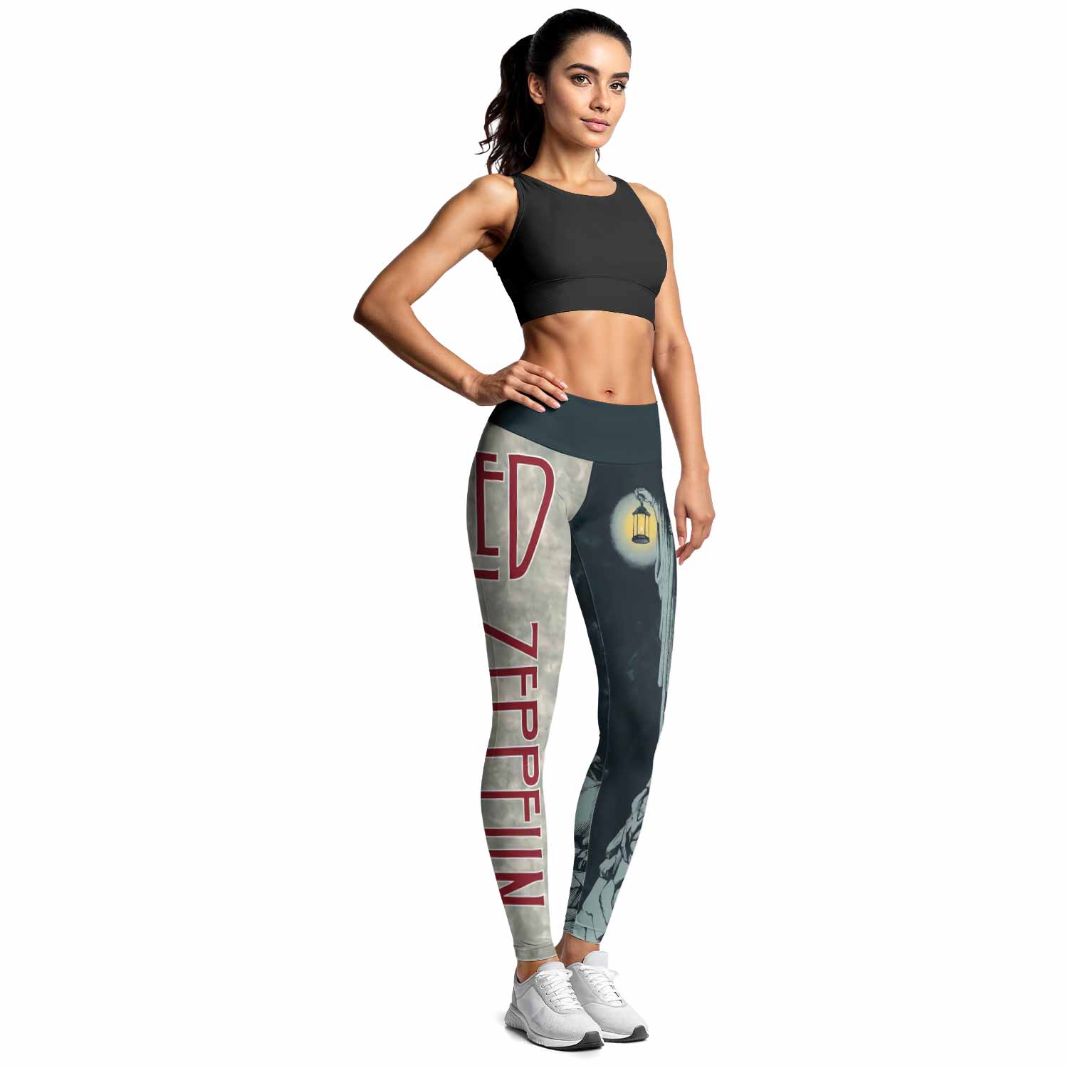 Led Zeppelin The Hermit Women's Leggings - lifestyle view