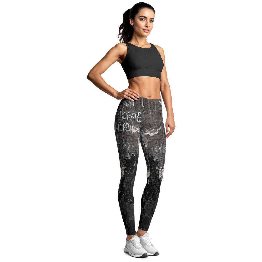 Corporate World Paradise Lost Women's Leggings - lifestyle view