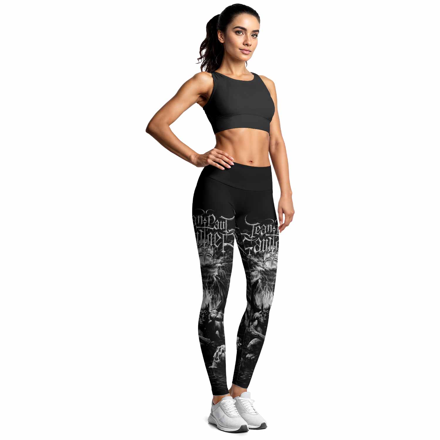 Jean Paul Gaultier Satan Women's Leggings - lifestyle view
