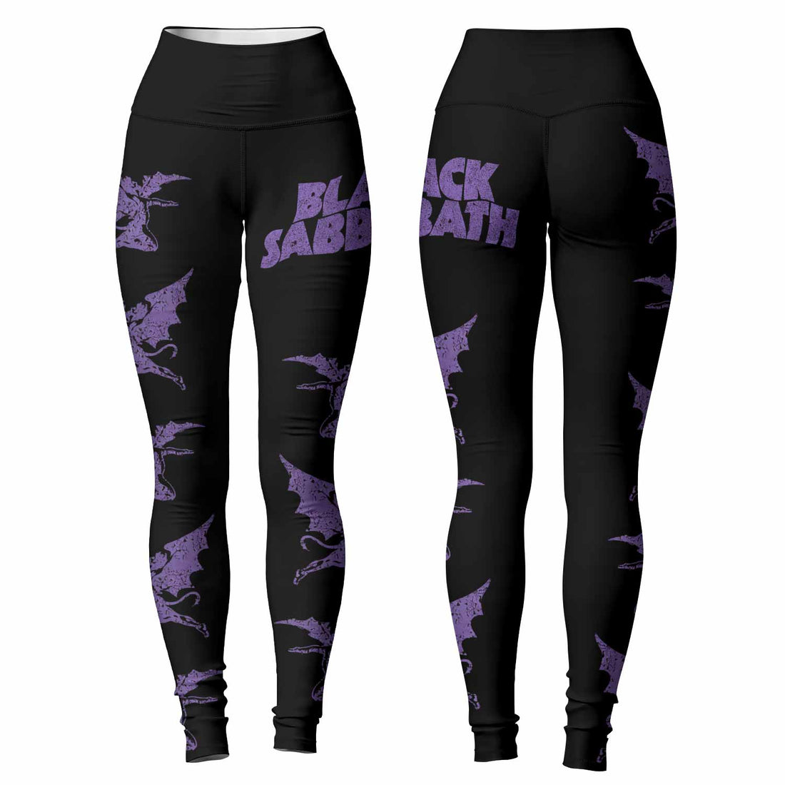 Black Sabbath Lord of This World Women's Leggings - lifestyle view