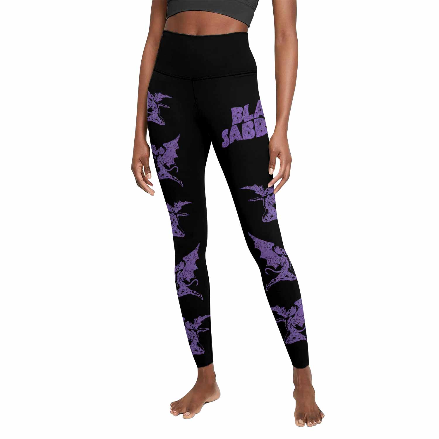 Black Sabbath Lord of This World Women's Leggings - front view mockup
