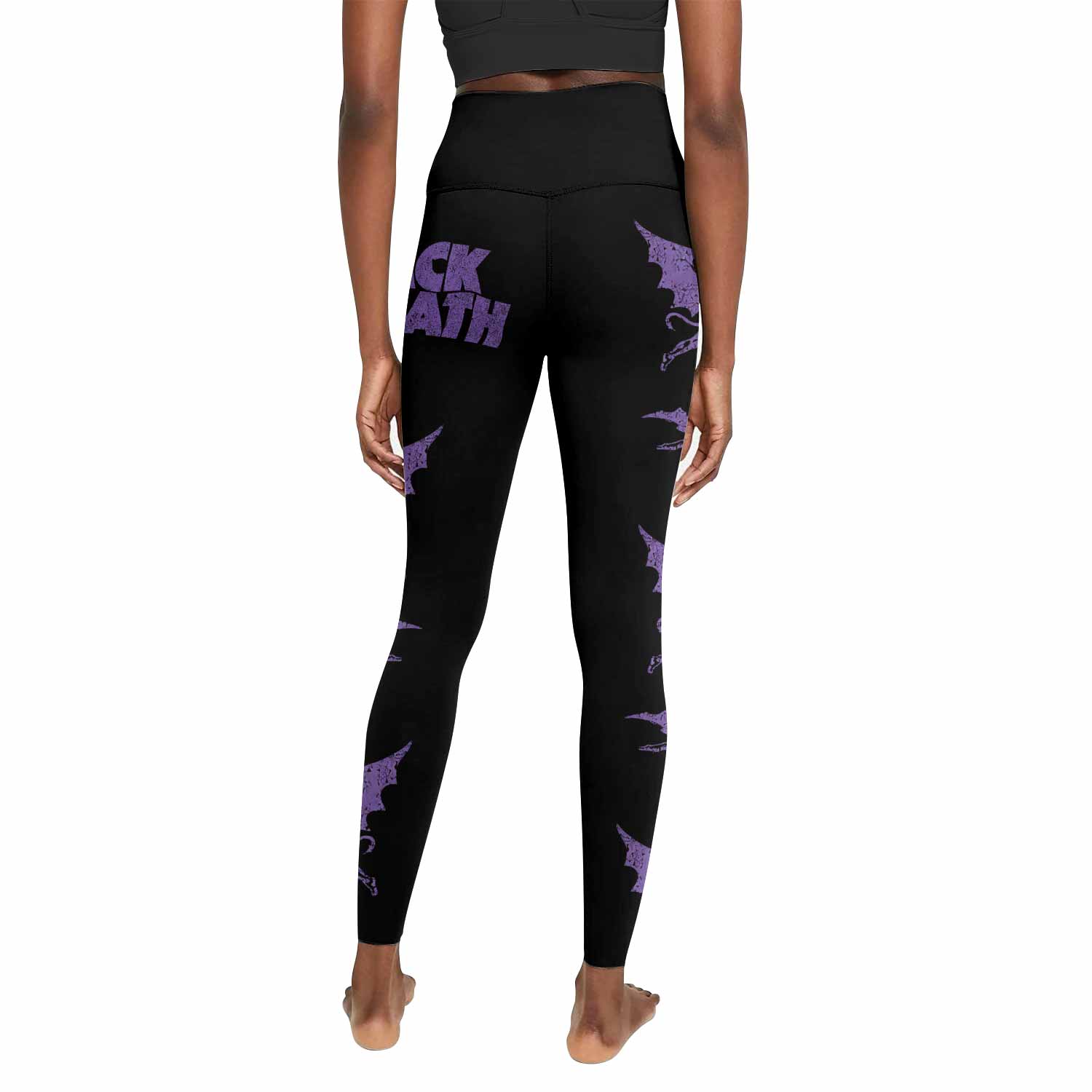 Black Sabbath Lord of This World Women's Leggings - back view mockup