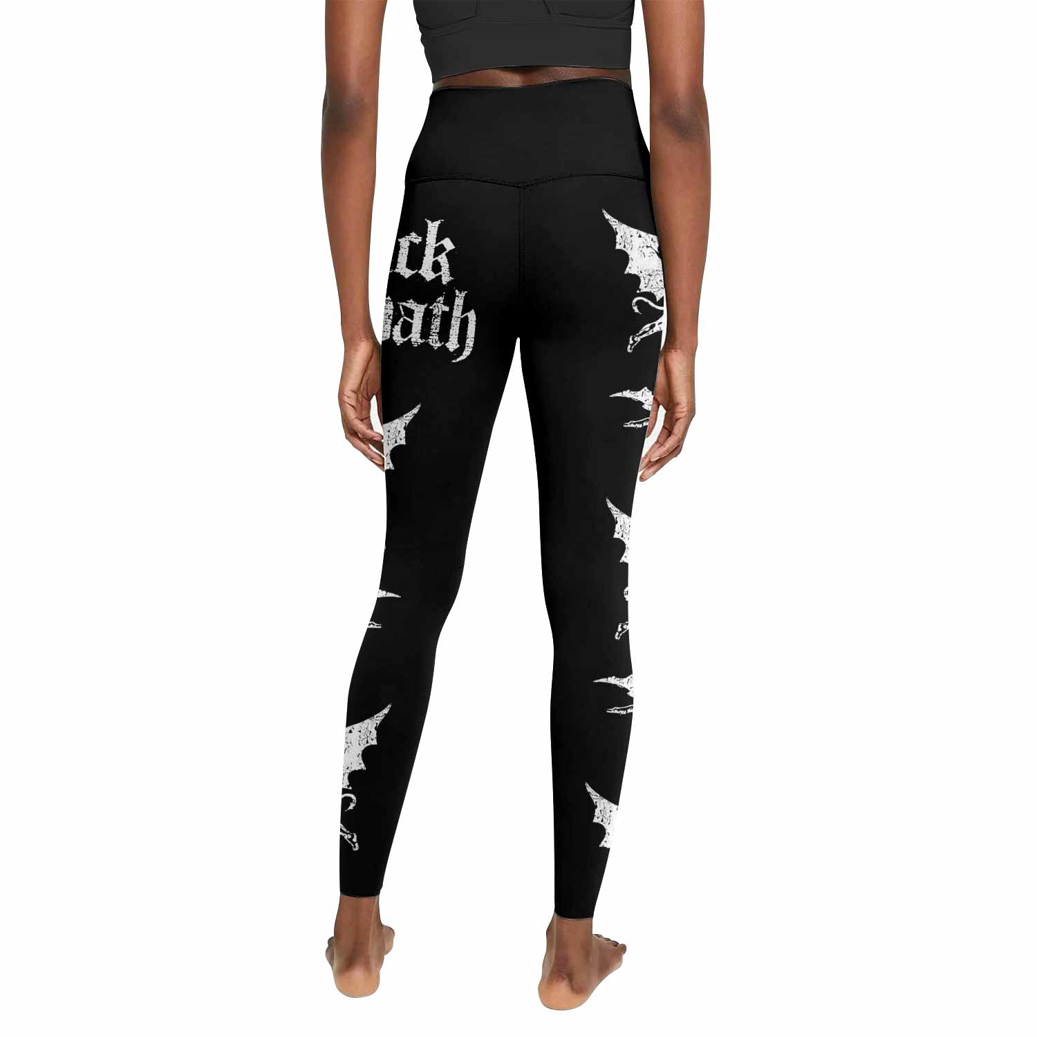 Black Sabbath Sabbath Bloody Sabbath Women's Leggings - back view mockup