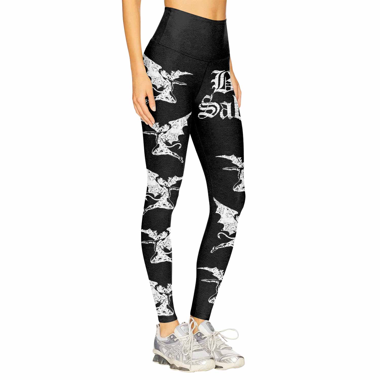 Black Sabbath Sabbath Bloody Sabbath Women's Leggings - right side mockup