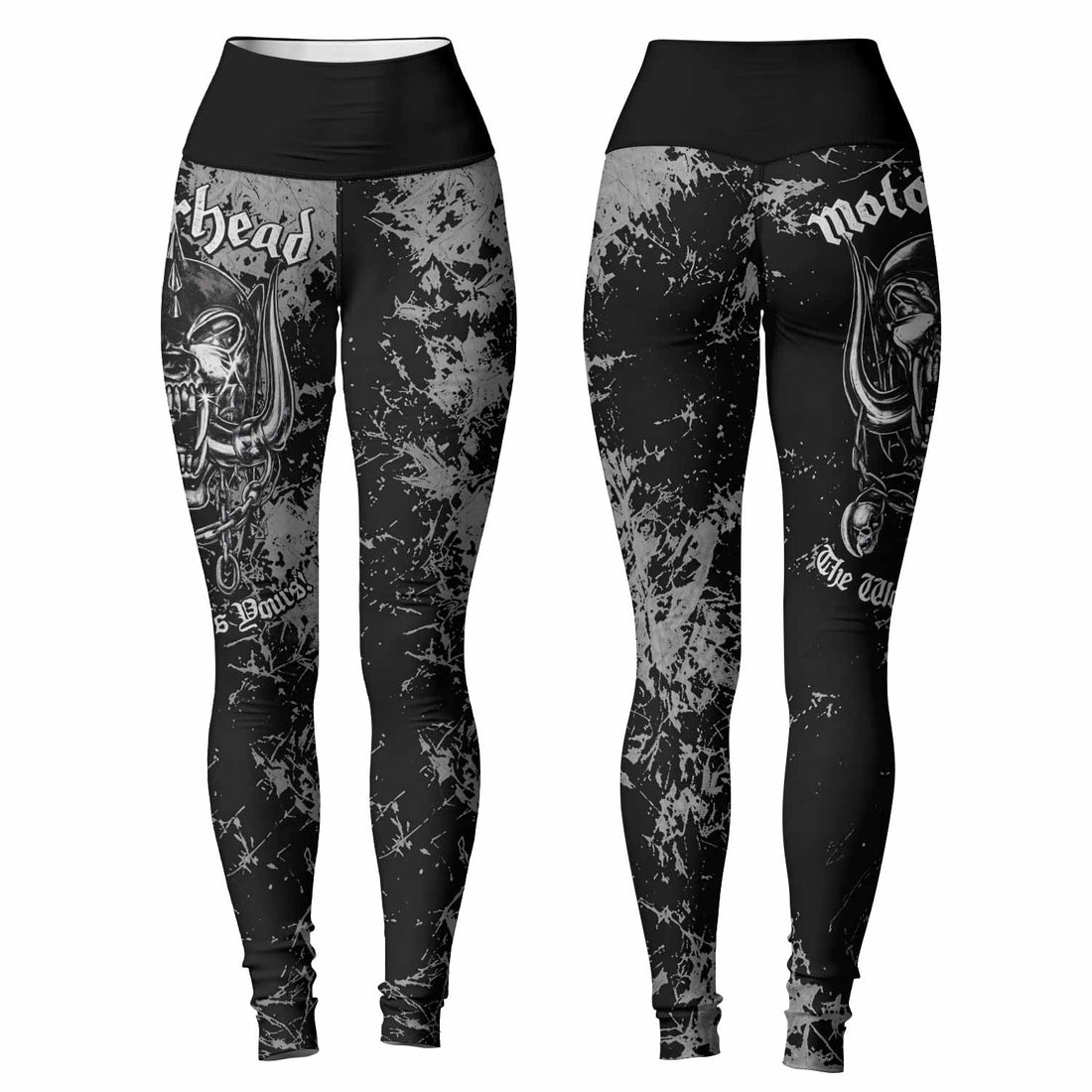 Motörhead The Wörld Is Yours Women's Leggings - lifestyle view