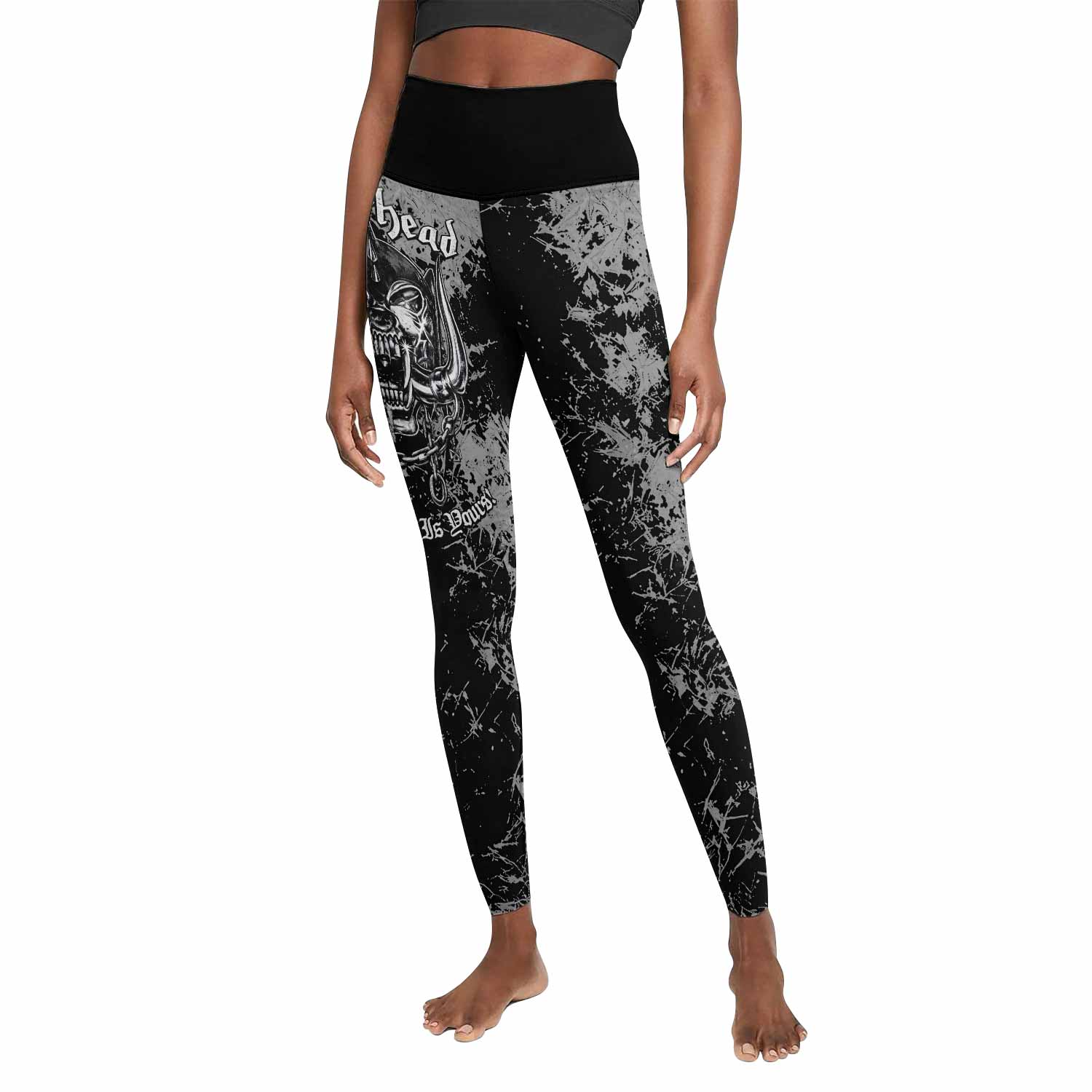 Motörhead The Wörld Is Yours Women's Leggings - front view mockup