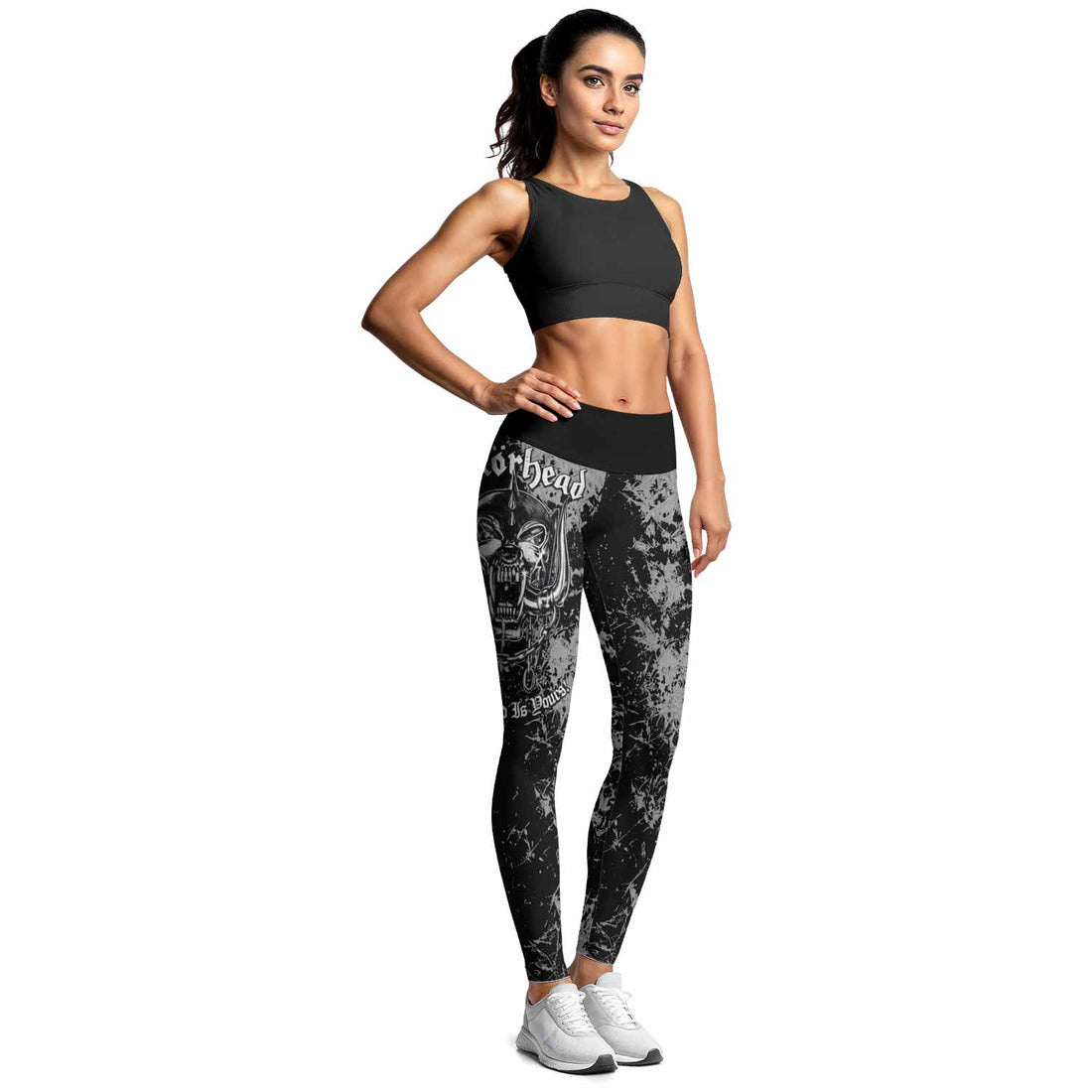 Motörhead The Wörld Is Yours Women's Leggings - lifestyle view