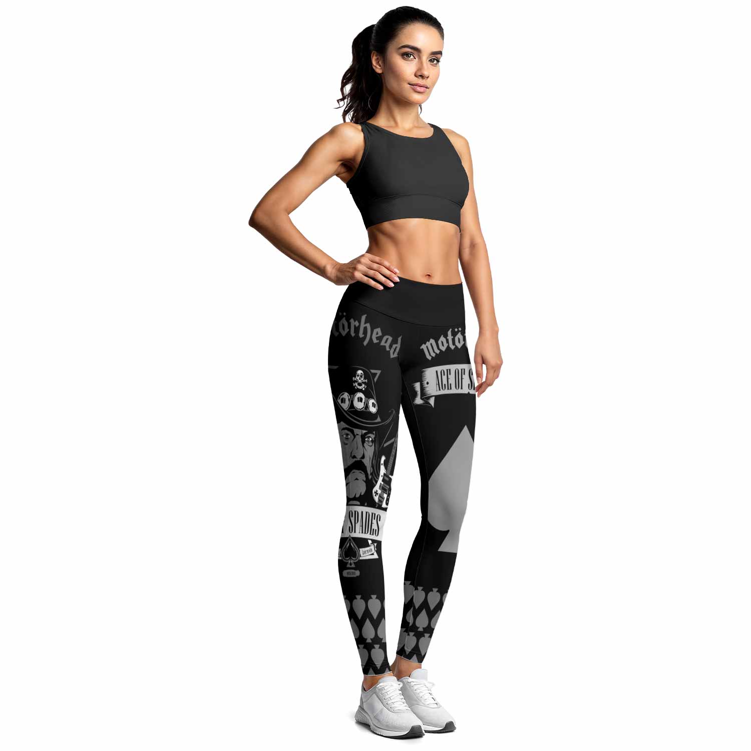 Motörhead Ace of Spades Women's Leggings - lifestyle view