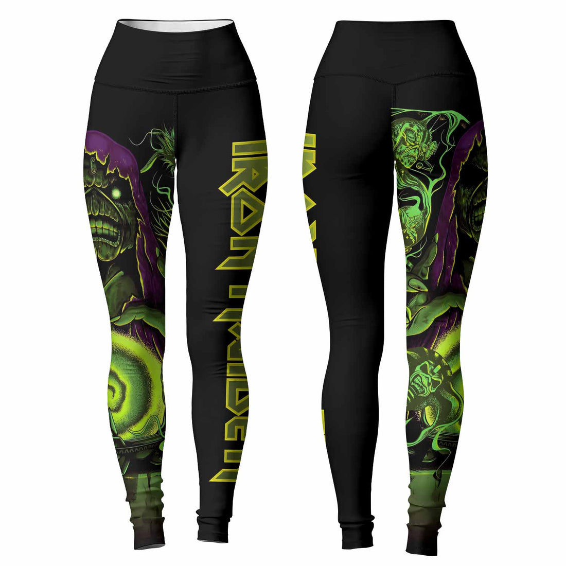 Iron Maiden Run For Your Lives Women's Leggings - lifestyle view