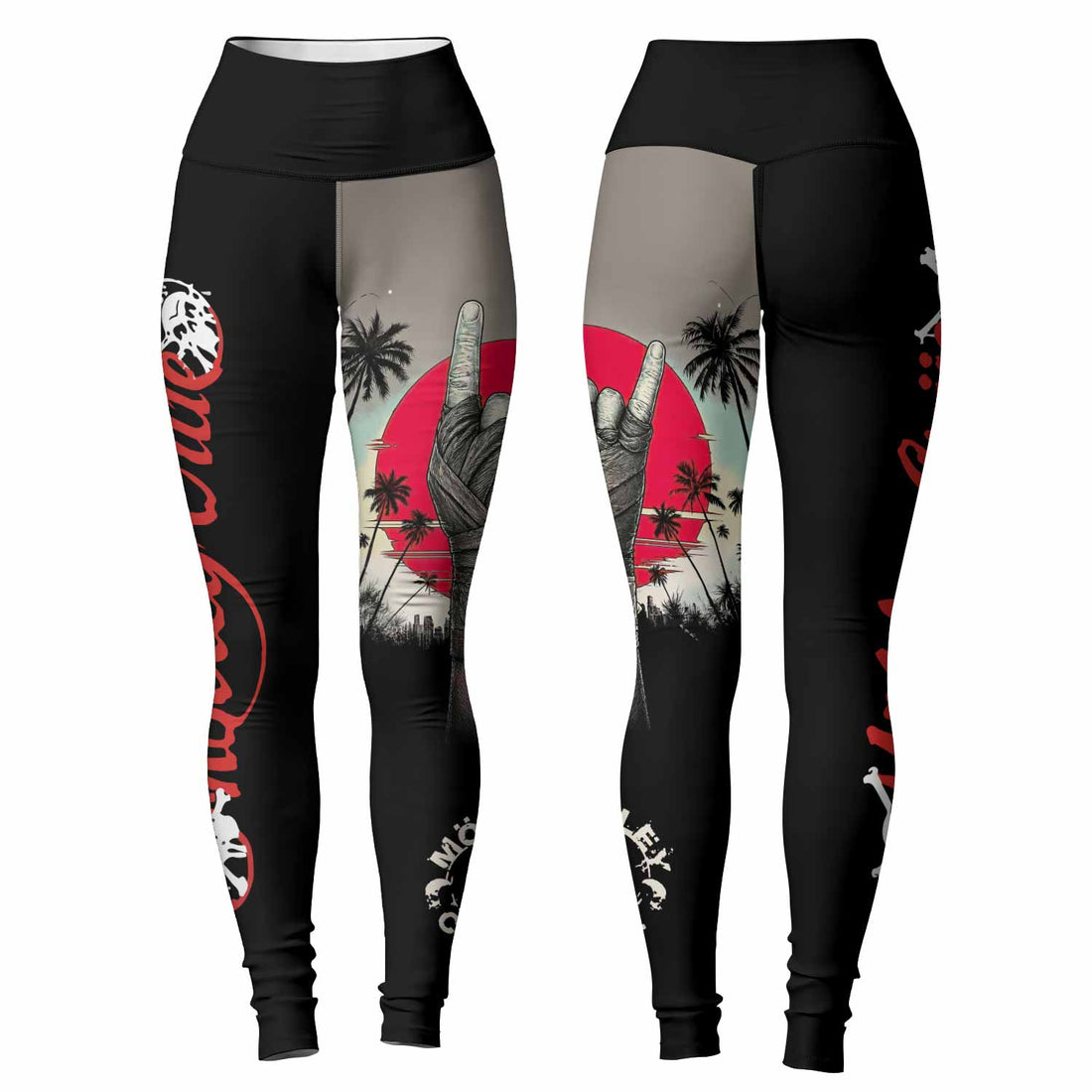 Mötley Crüe Too Fast for Love Women's Leggings - lifestyle view