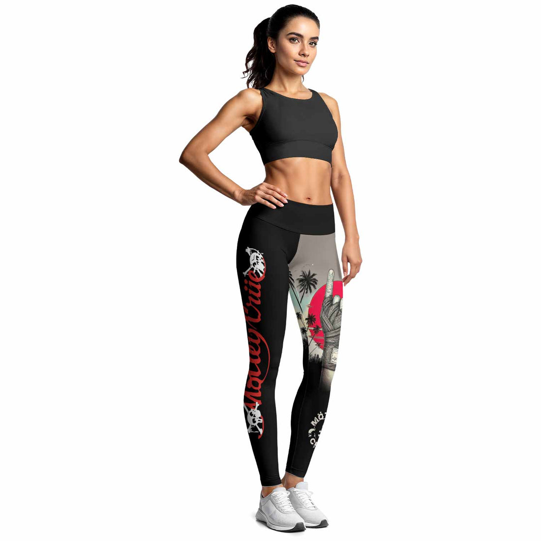 Mötley Crüe Too Fast for Love Women's Leggings - lifestyle view
