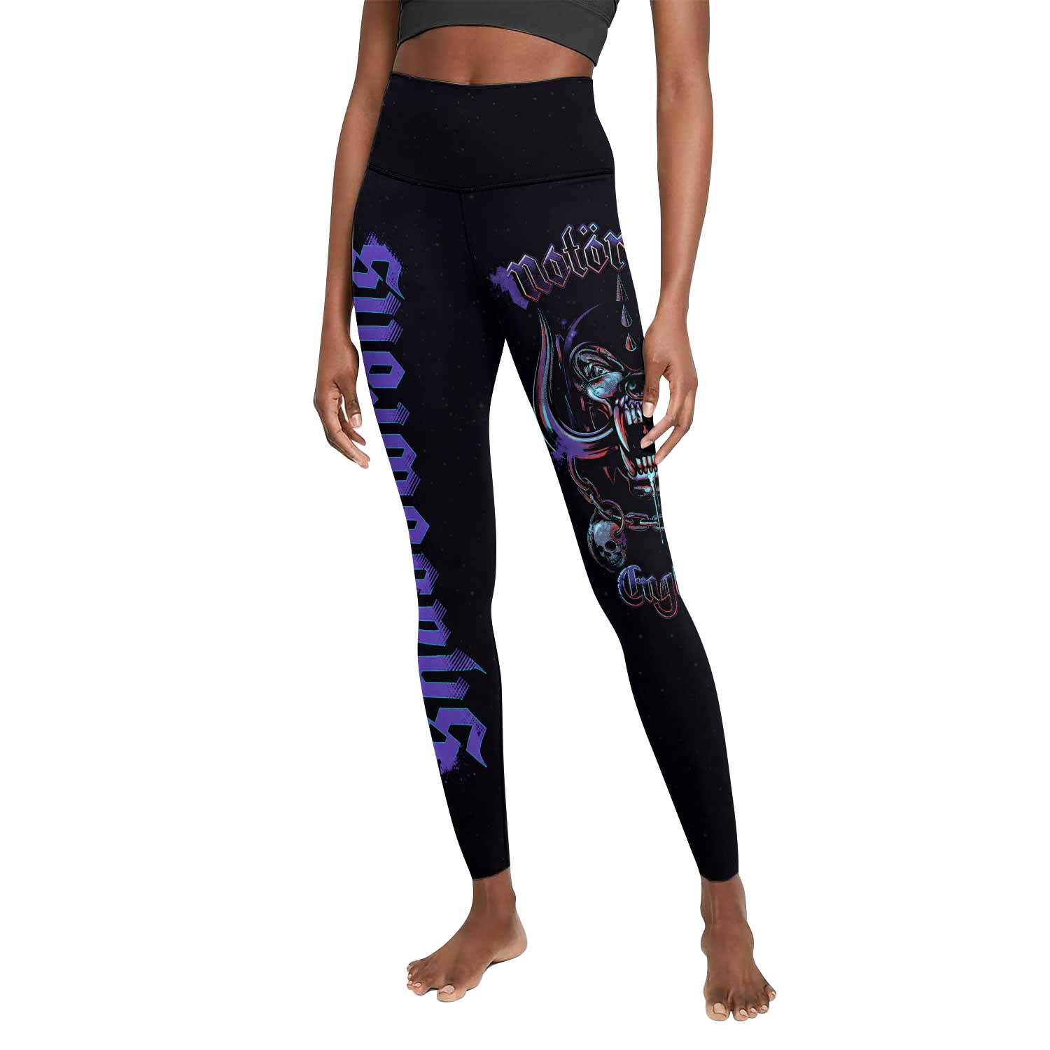 Motörhead England 1978 Women's Leggings - front view mockup