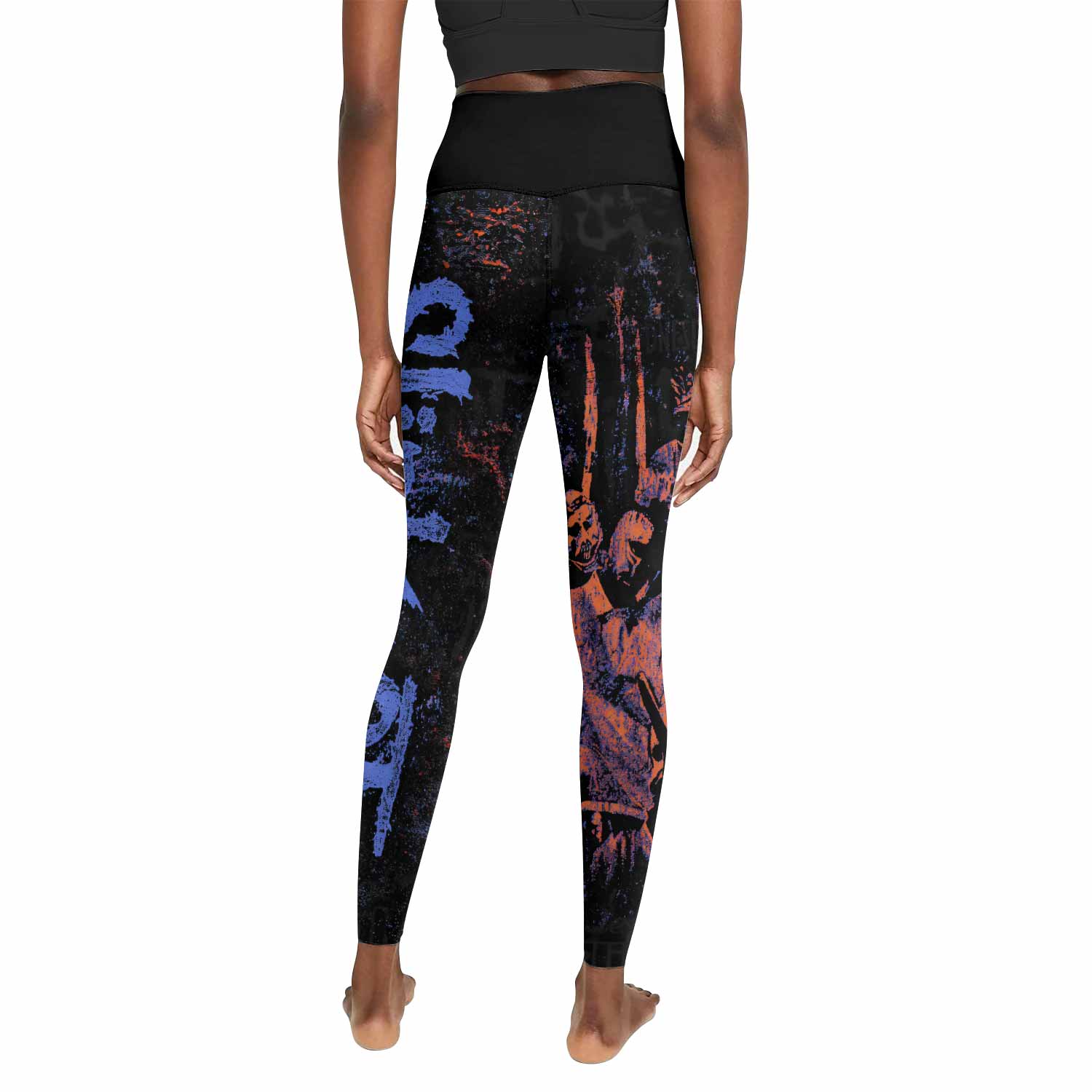 Slipknot Welcome To 1999 Women's Leggings - back view mockup
