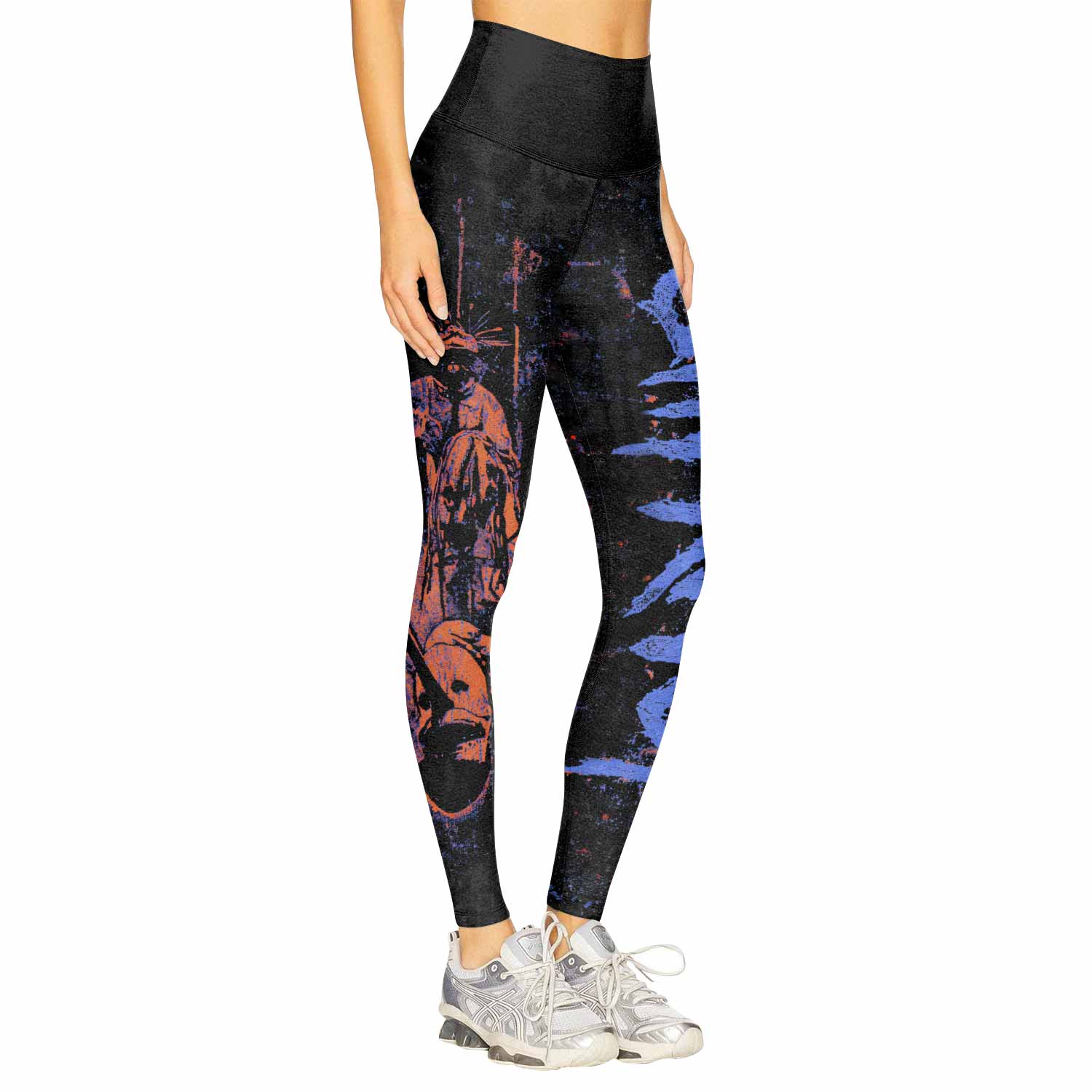 Slipknot Welcome To 1999 Women's Leggings - right side mockup