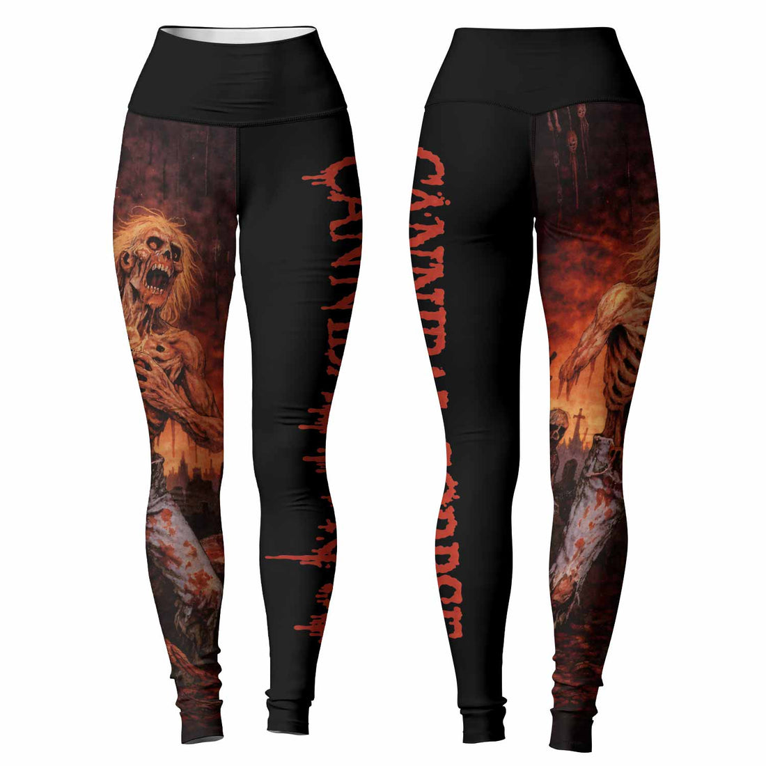 Cannibal Corpse Eaten Back to Life Women's Leggings - lifestyle view