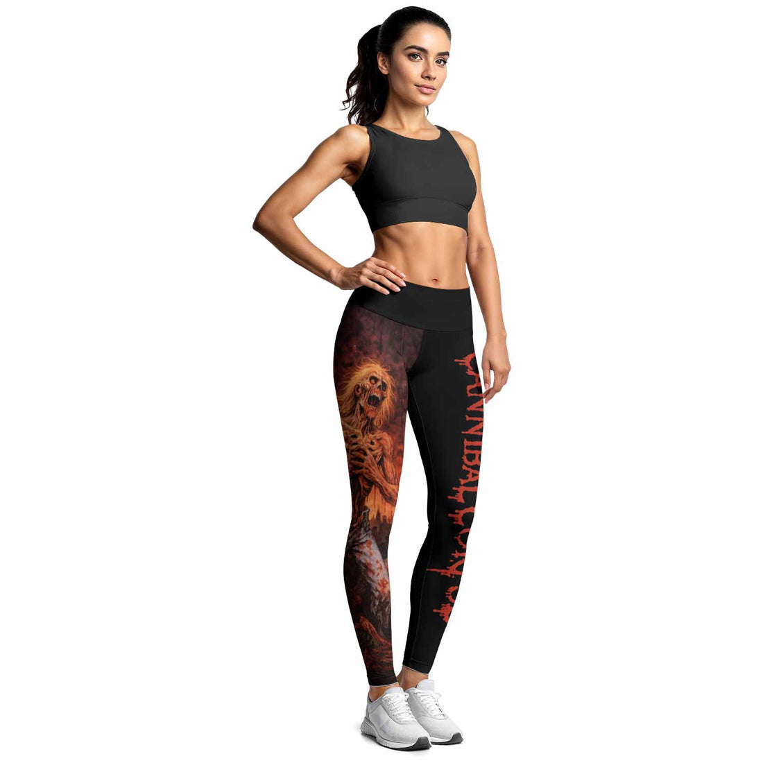 Cannibal Corpse Eaten Back to Life Women's Leggings - lifestyle view