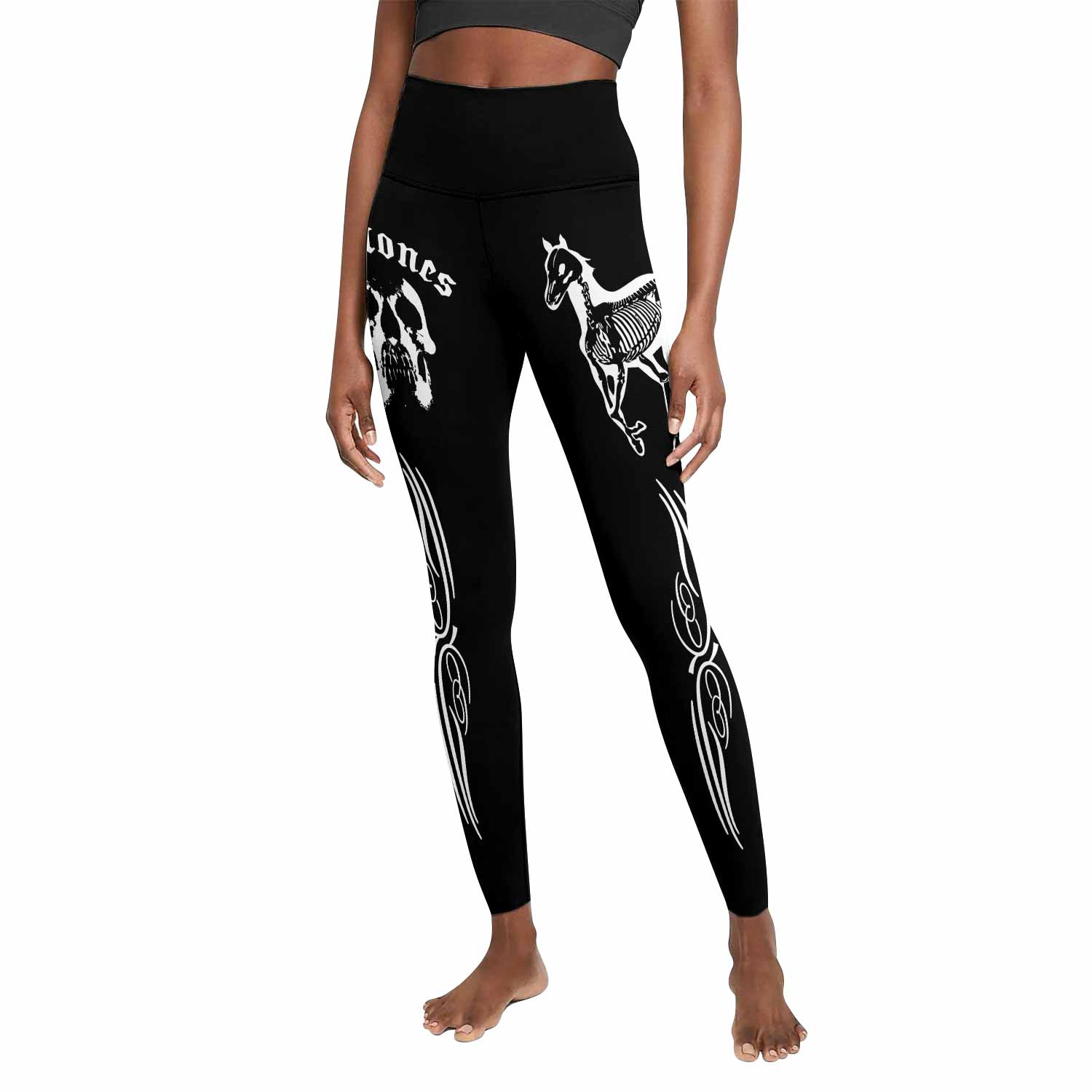 Deftones Sacramento Women's Leggings - front view mockup