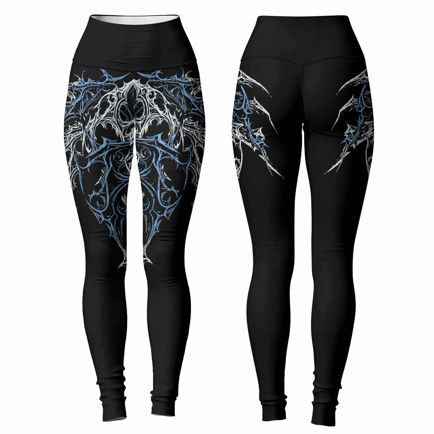 Hellborn Dominion Women's Leggings - front and back view