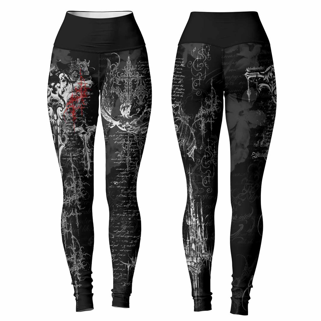 Born to Die Women's Leggings - lifestyle view