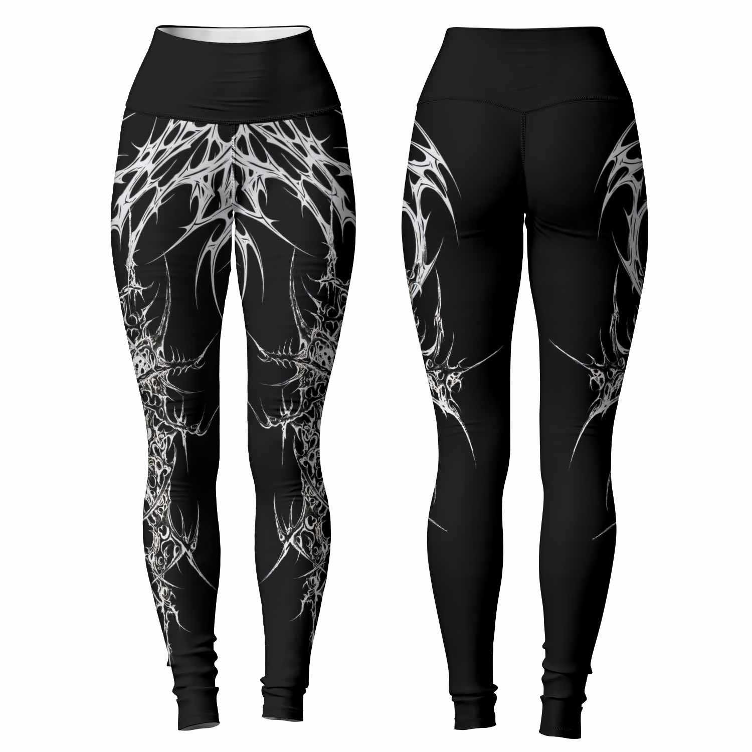 Void Sigil Women's Leggings - front and back view