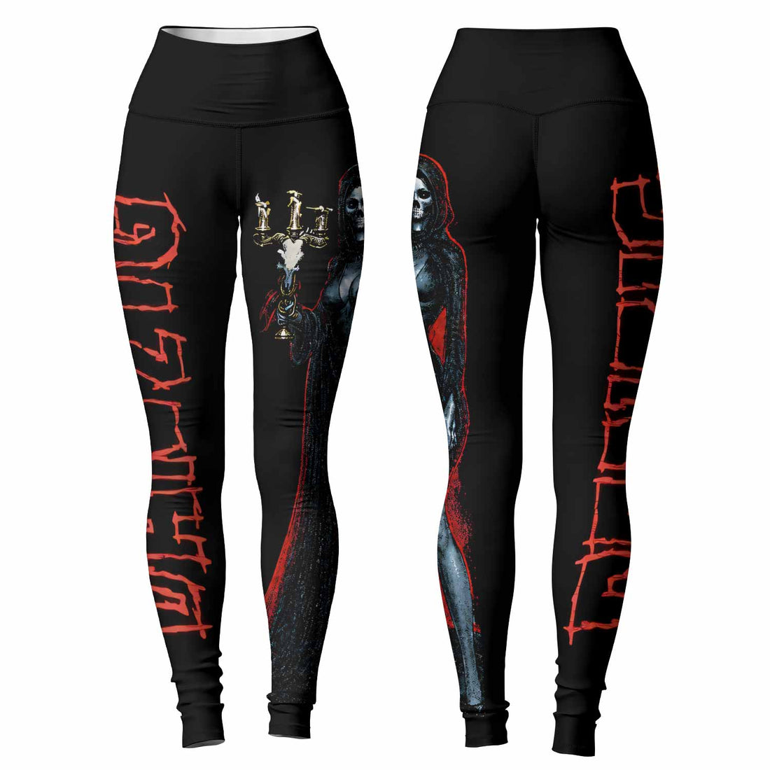 Danzig Deth Red Sabaoth Women's Leggings - lifestyle view