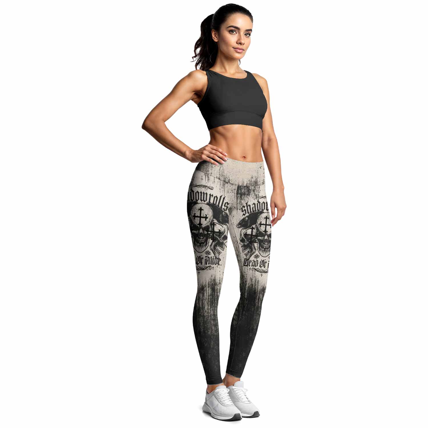 Shadowrolls Dead Or Alive Women's Leggings - lifestyle view