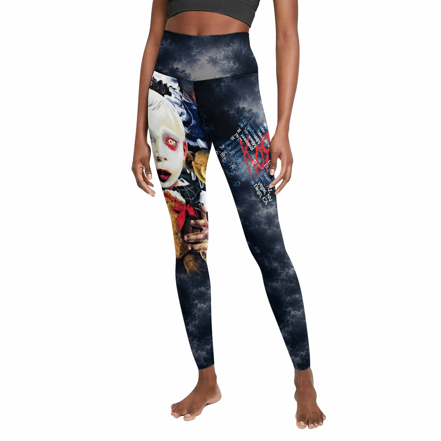 Korn See You On The Other Side Women's Leggings - front view mockup