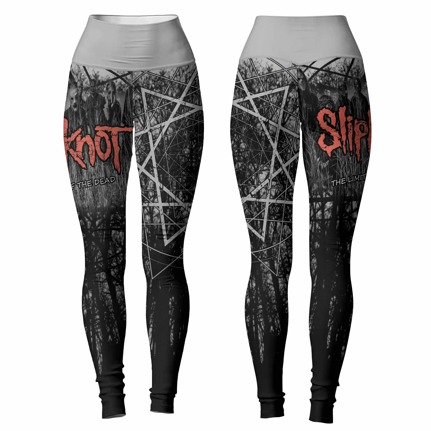 Slipknot The Limits Of The Dead Women's Leggings - front and back view