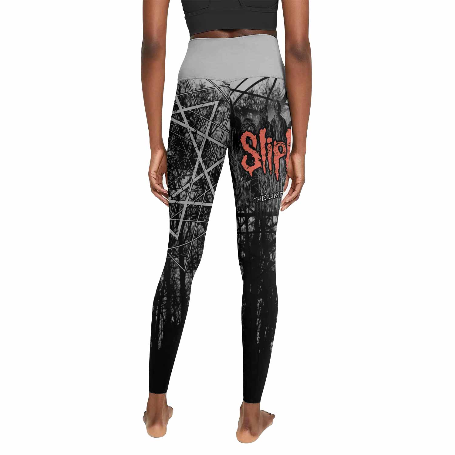 Slipknot The Limits Of The Dead Women's Leggings - back view mockup