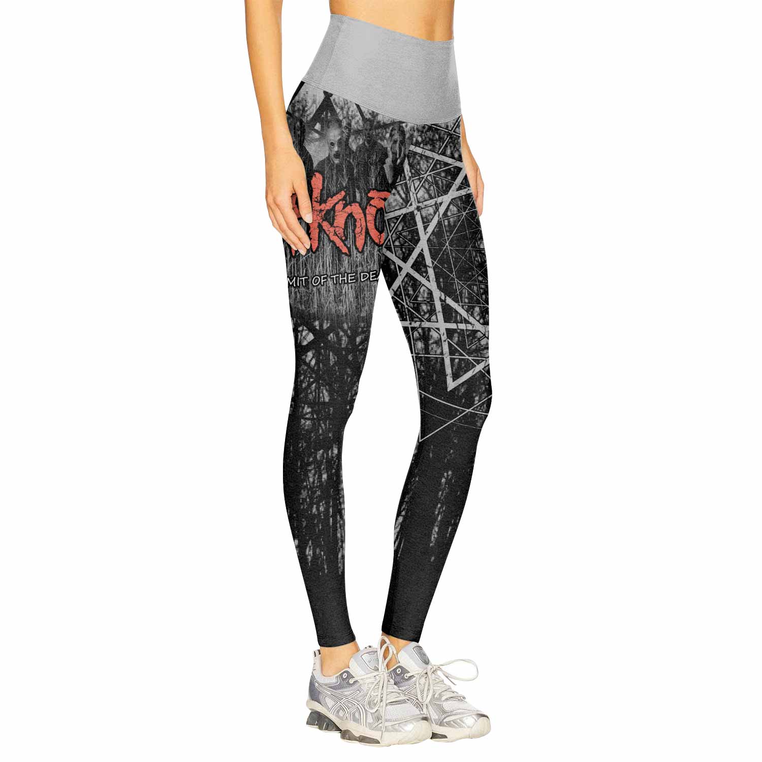 Slipknot The Limits Of The Dead Women's Leggings - right side mockup