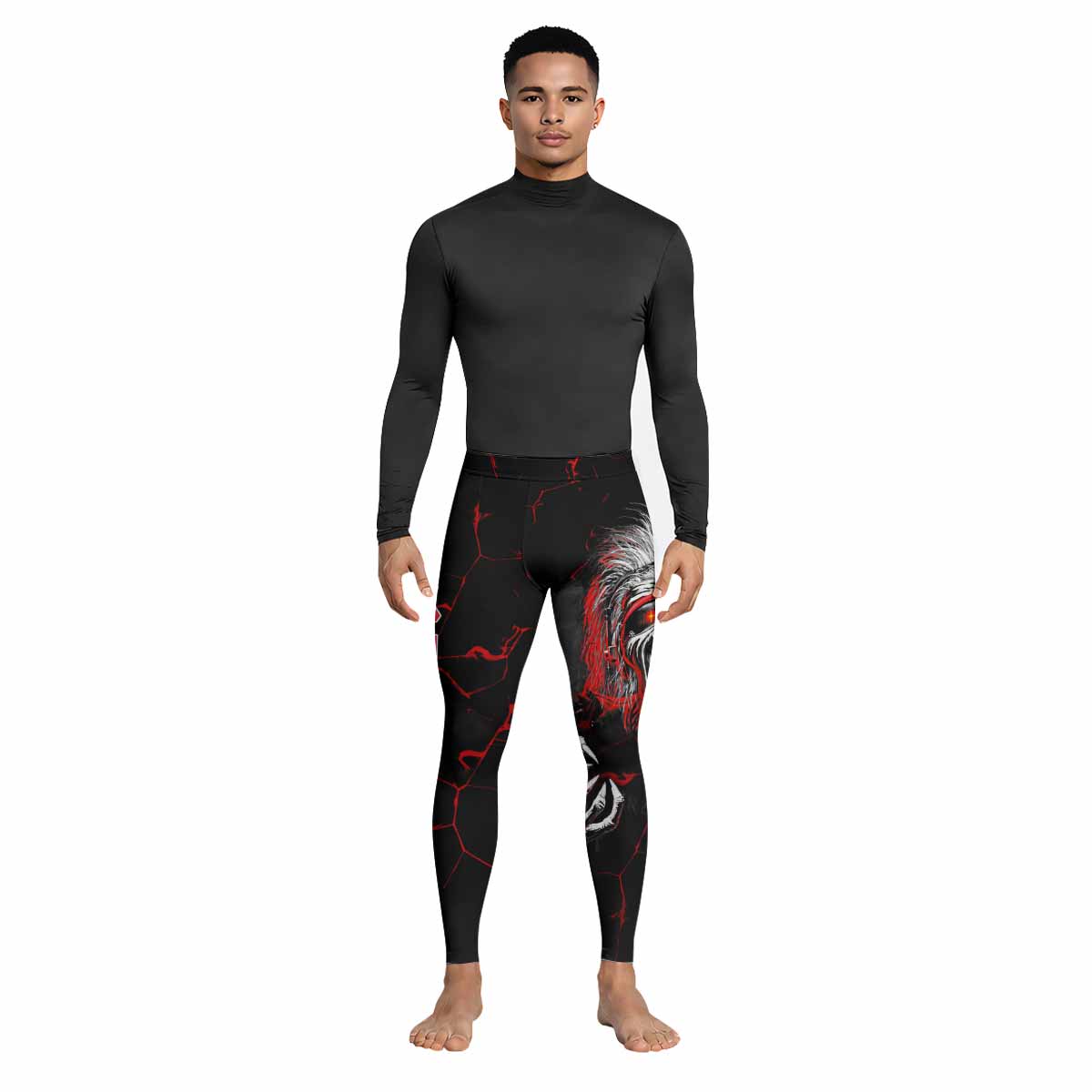Iron Maiden A Real Dead One Men's Leggings - lifestyle view