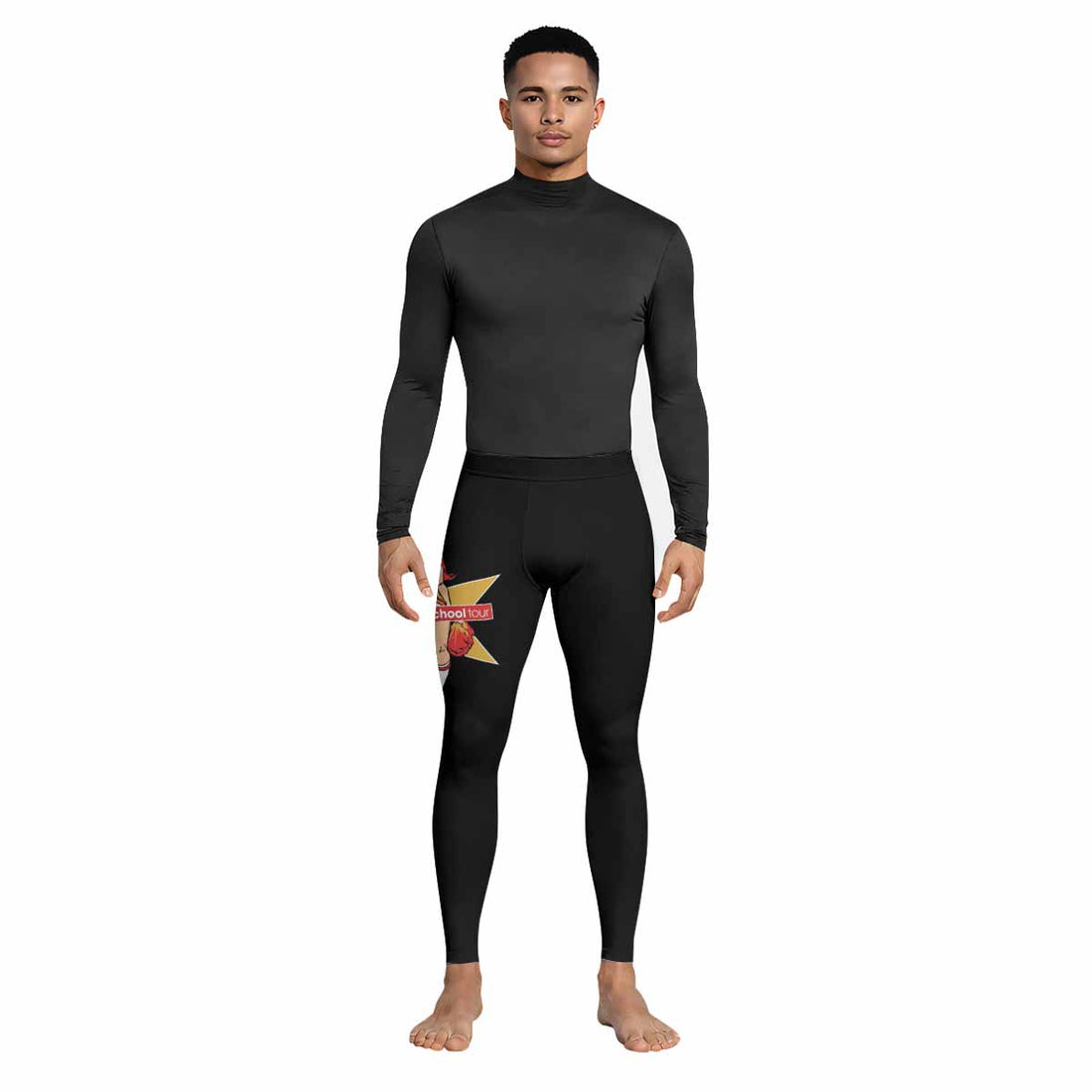 Deftones Back to School Tour Men's Leggings - lifestyle view