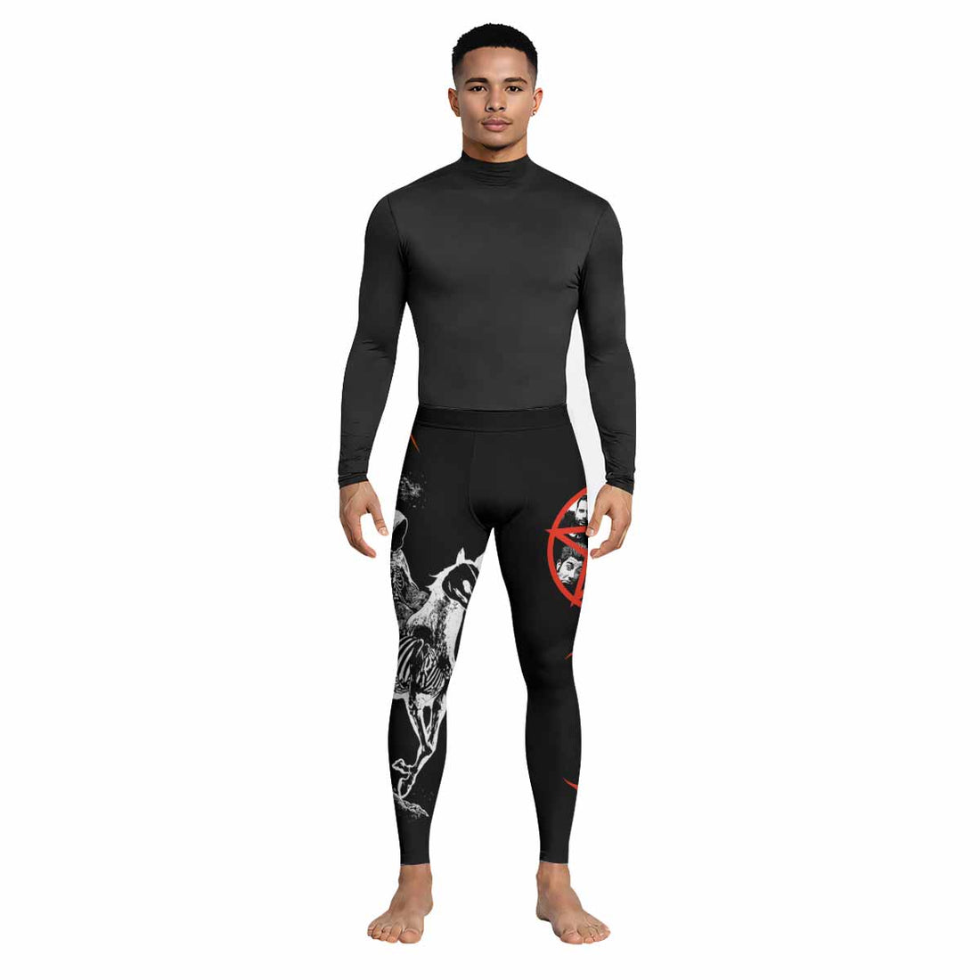 Deftones White Pony Grim Reaper Men's Leggings - lifestyle view
