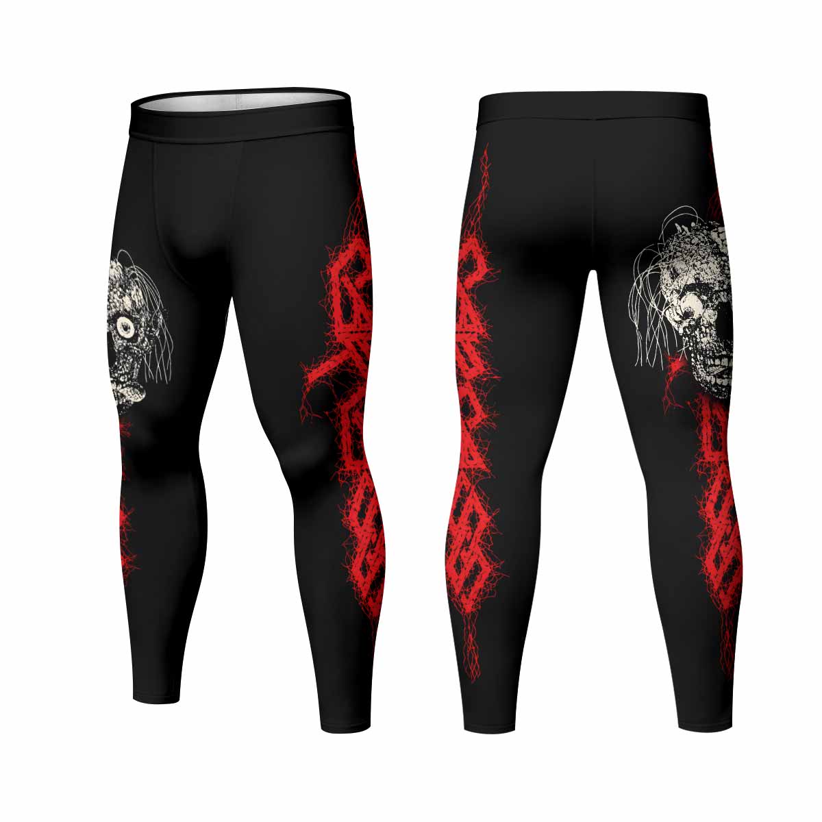 Carcass Symphonies of Sickness Men's Leggings - front and back view
