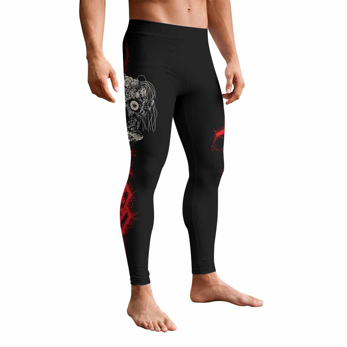 Carcass Symphonies of Sickness Men's Leggings - front view mockup